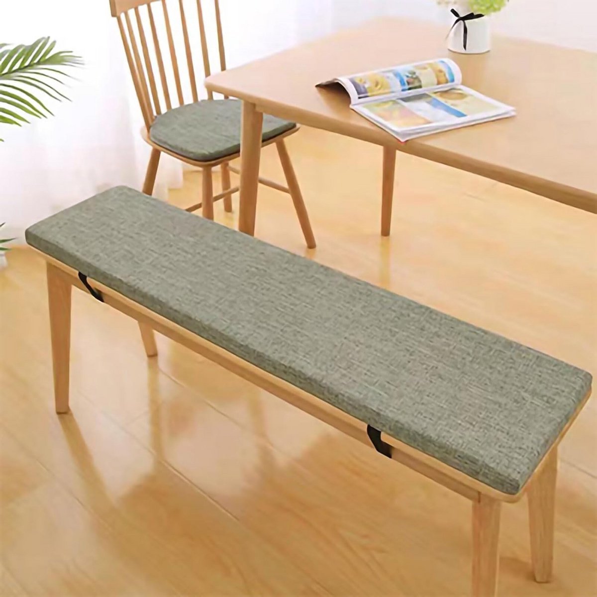 Luxe Bankkussen Stoelkussen Binnen en Buiten Wasbaar 130x55 cm