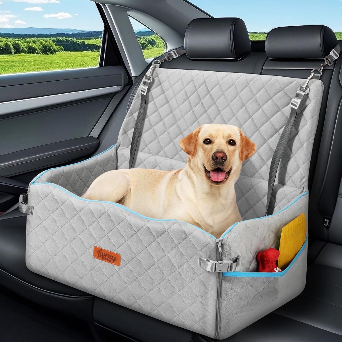 Groot Automatische Stoelverhoger voor Honden tot 27 kg of 2 Kleine Dieren