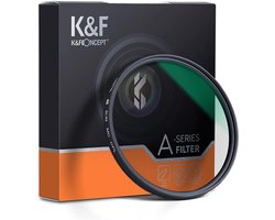 K&F Concept 55mm circulair polarisatiefilter Nano-A MC slim CPL
