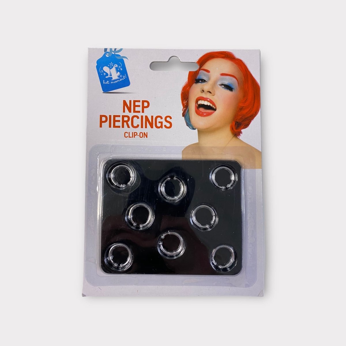 Nep piercings clip-on - Zilver - punk