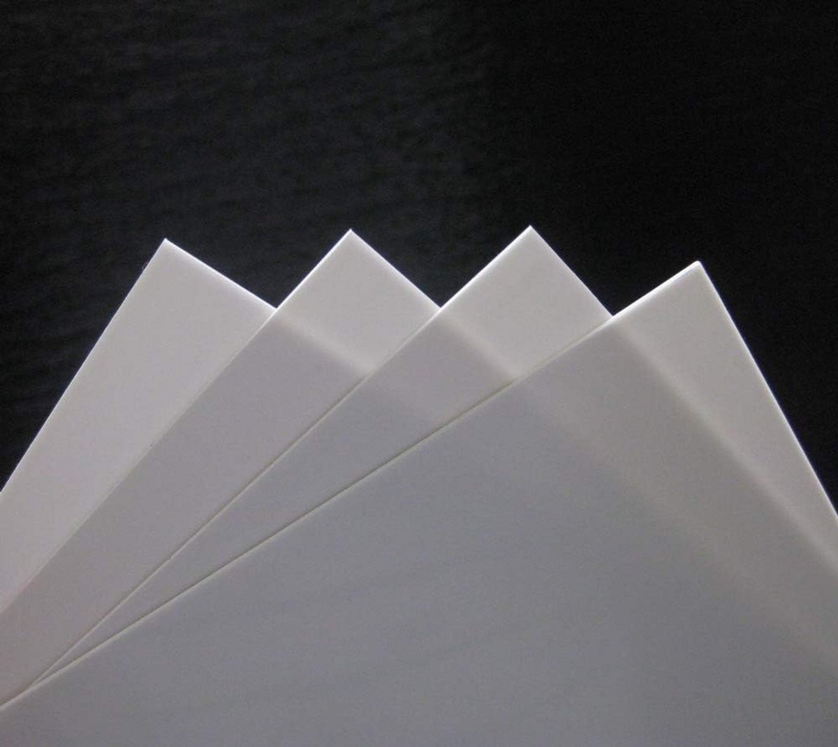 ABS Polystyreen Platen Wit 200x250mm 2mm Dikte voor Modelbouw en Hobby
