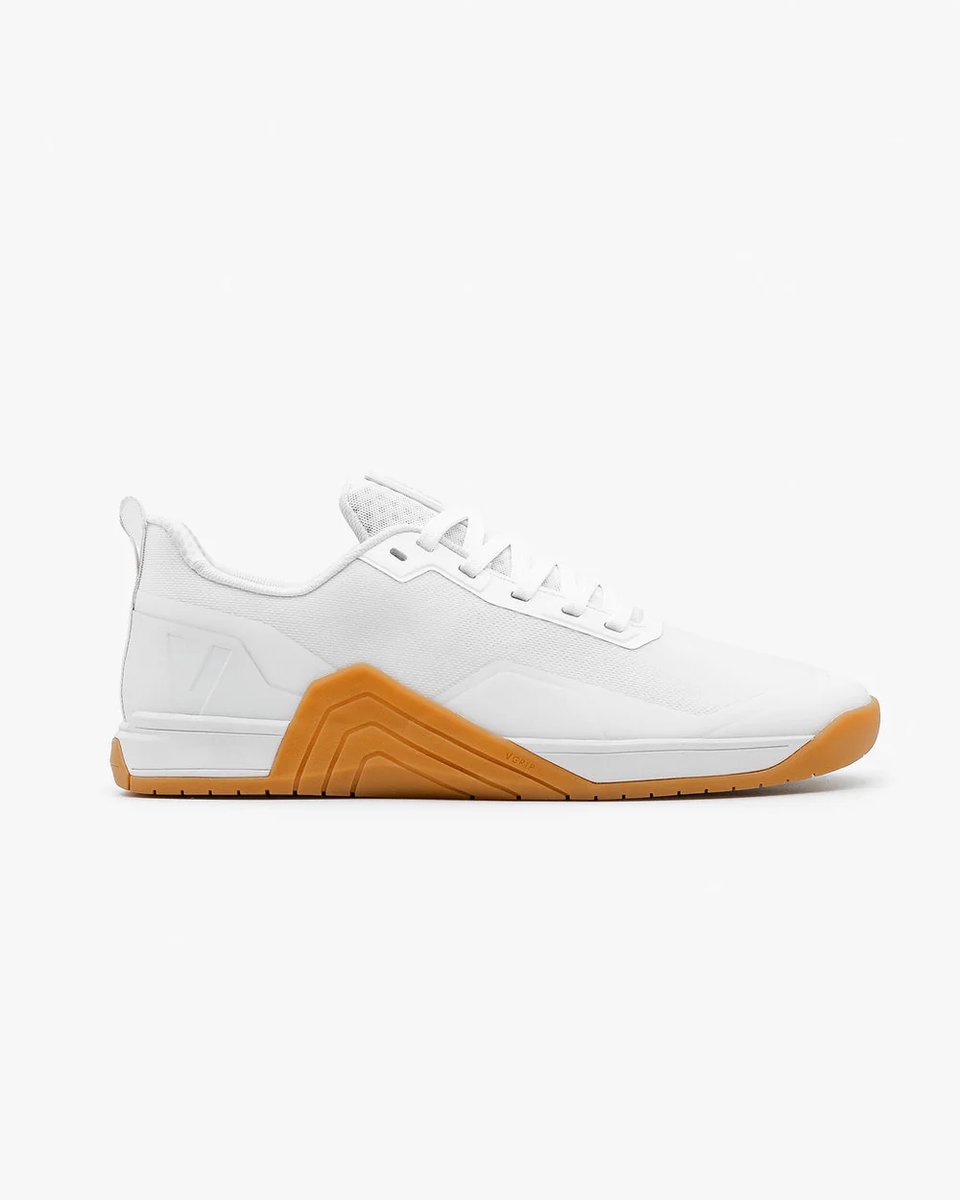 Velites Hybrid 1.0 CrossFit Trainingsschoenen – Stabiliteit & Grip voor kracht en hardlopen - White Gum - Maat 42