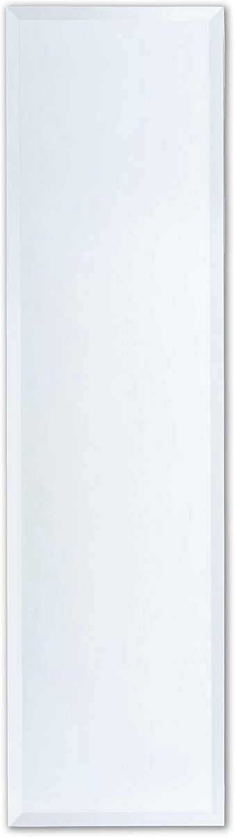 Frameloze Rechthoekige Wandspiegel Volledige Lengte Zonder Frame 30x122 cm