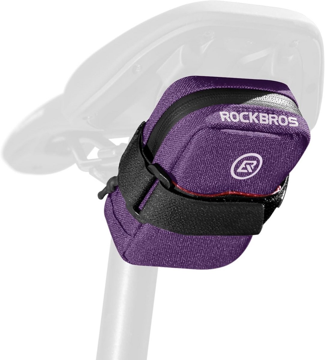 Compacte Fiets Tas Onder Zadel - Waterdichte Opbergtas voor Racefiets en Mountainbike