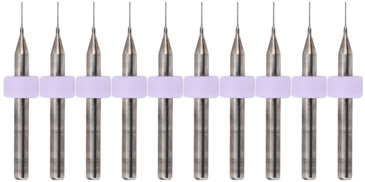 10 Stuks 0.3mm Hardmetalen Reinigingsnaalden Set voor 3D Printer Nozzles