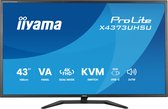 iyama ProLite X4373UHSU-B2 - 43 inch - 4K - IPS - USB-Hub (4x) - HDR10