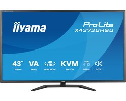 iyama ProLite X4373UHSU-B2 - 43 inch - 4K - IPS - USB-Hub (4x) - HDR10