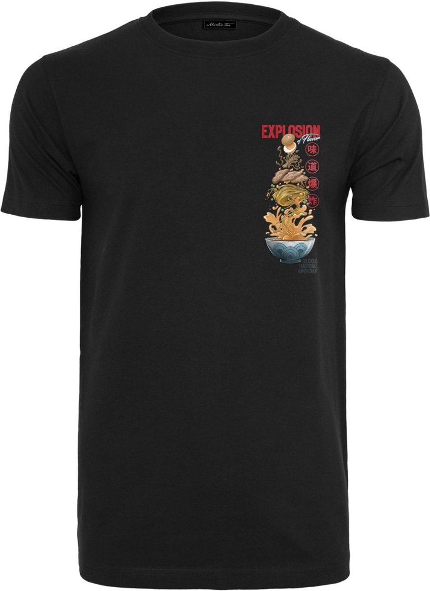 Mister Tee Flavour Explosion Heren Tshirt S Zwart