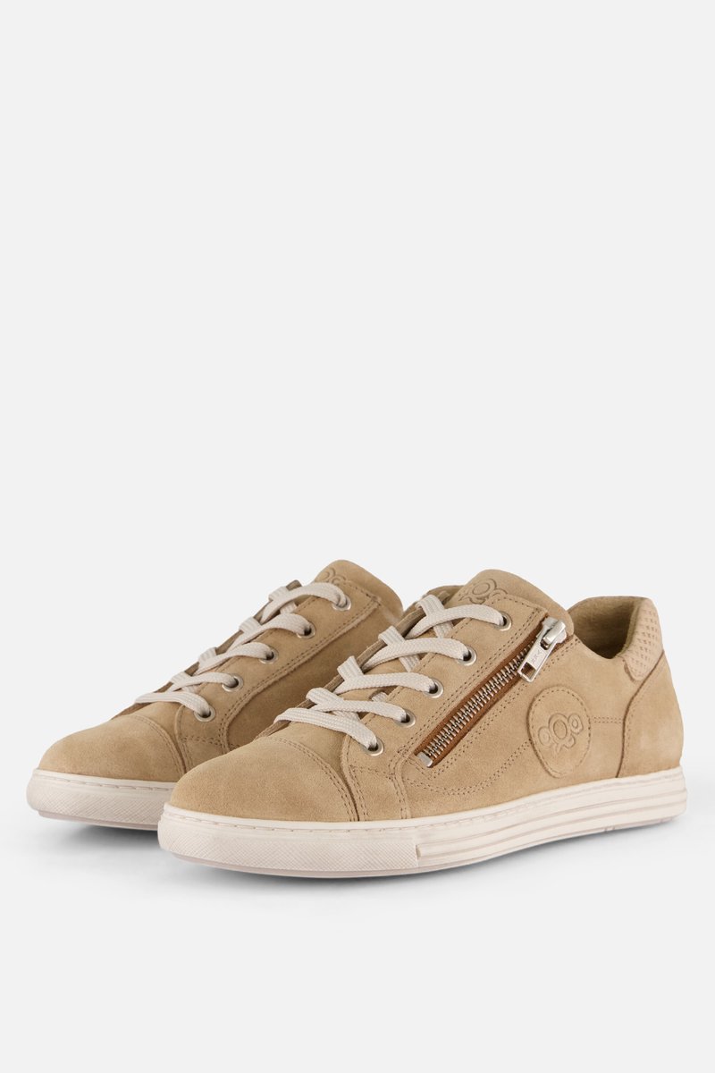 Aqa Sneakers cognac Suede - Maat 42