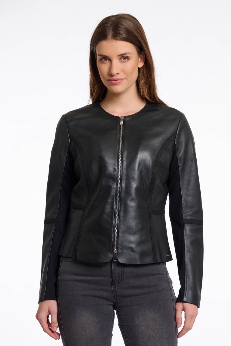 Rino & Pelle Jackets - Torri leather jacket - Zwart