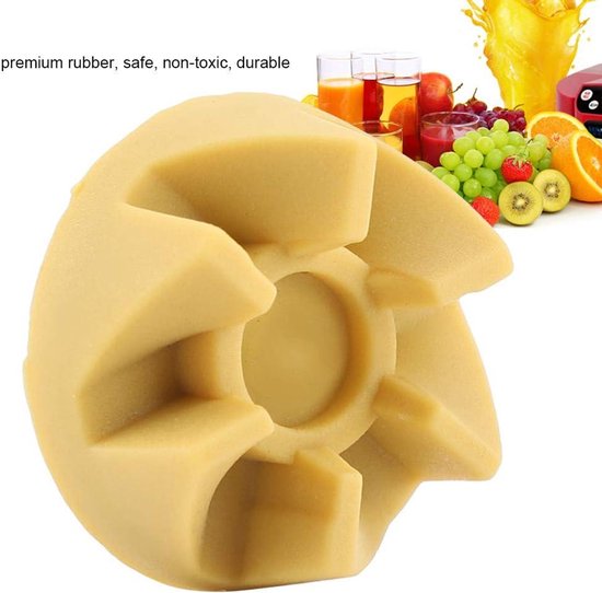 Rubber Base Gear Vervanging Deel Accessoire - Blender Fruit Juicer Mixer - Duurzaam en Slijtvast van Merkloos — afbeelding 2