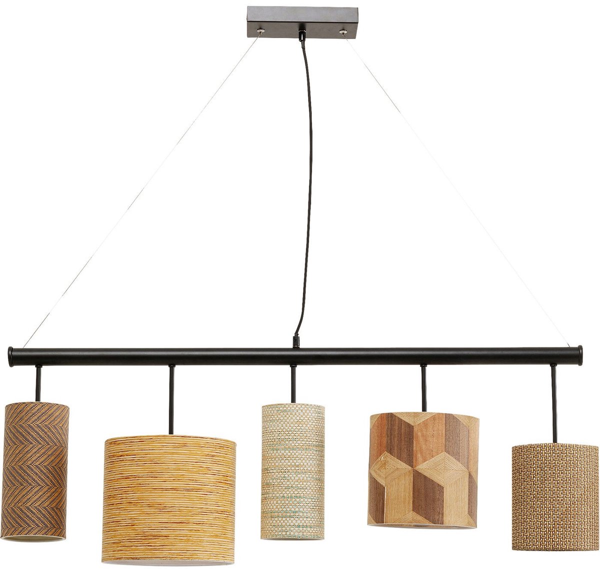 Hanglamp Parecchi 100cm bruin Kare Design