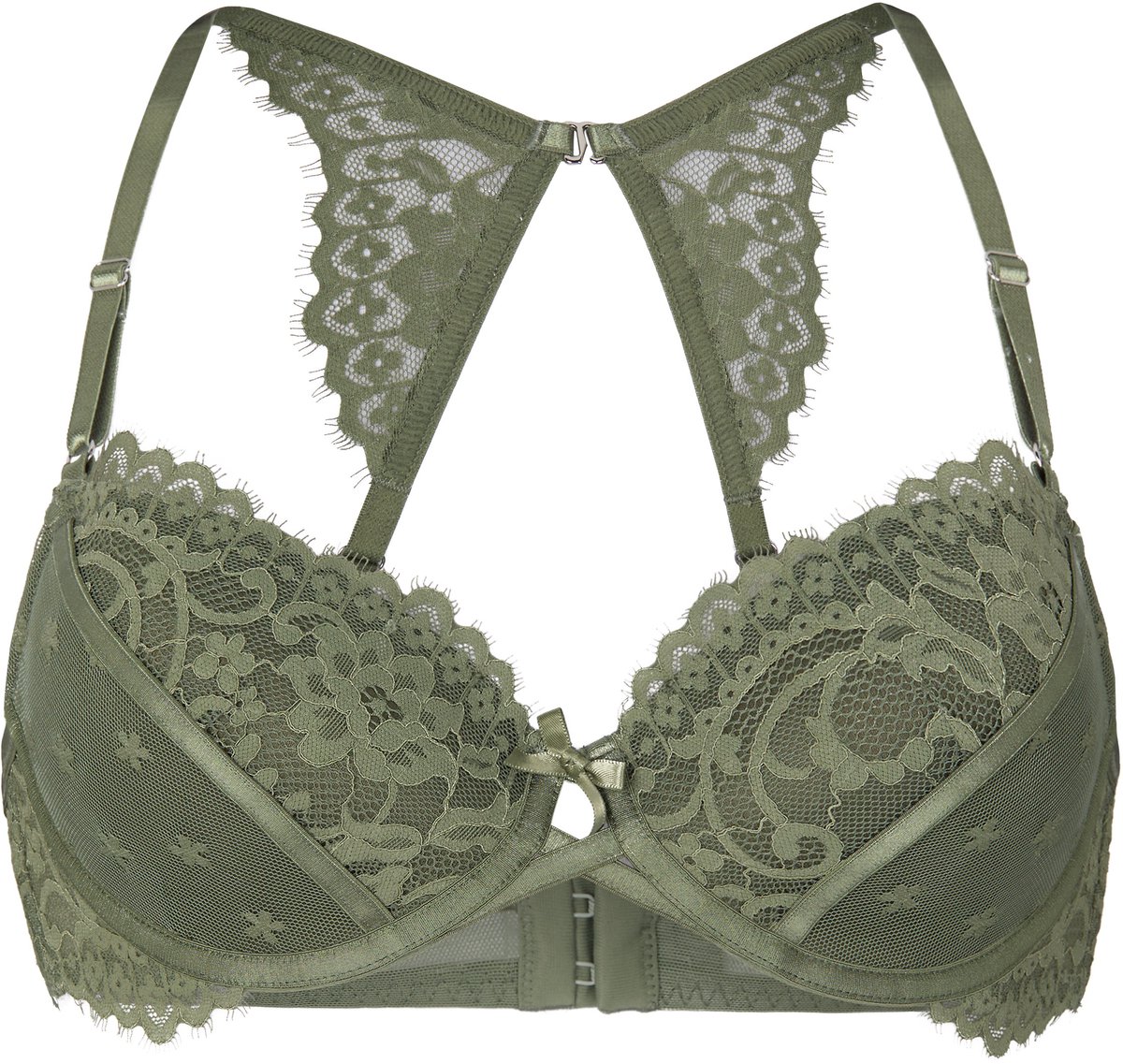Hunkemöller Andrea Padded Non-Wired Bra Groen