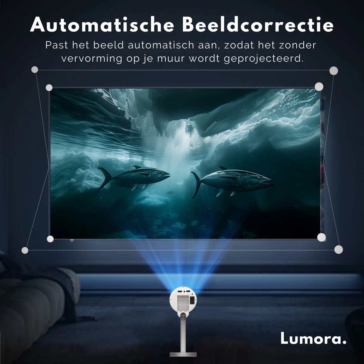 Lumora Pro Mini Beamer 4K thumbnail 6
