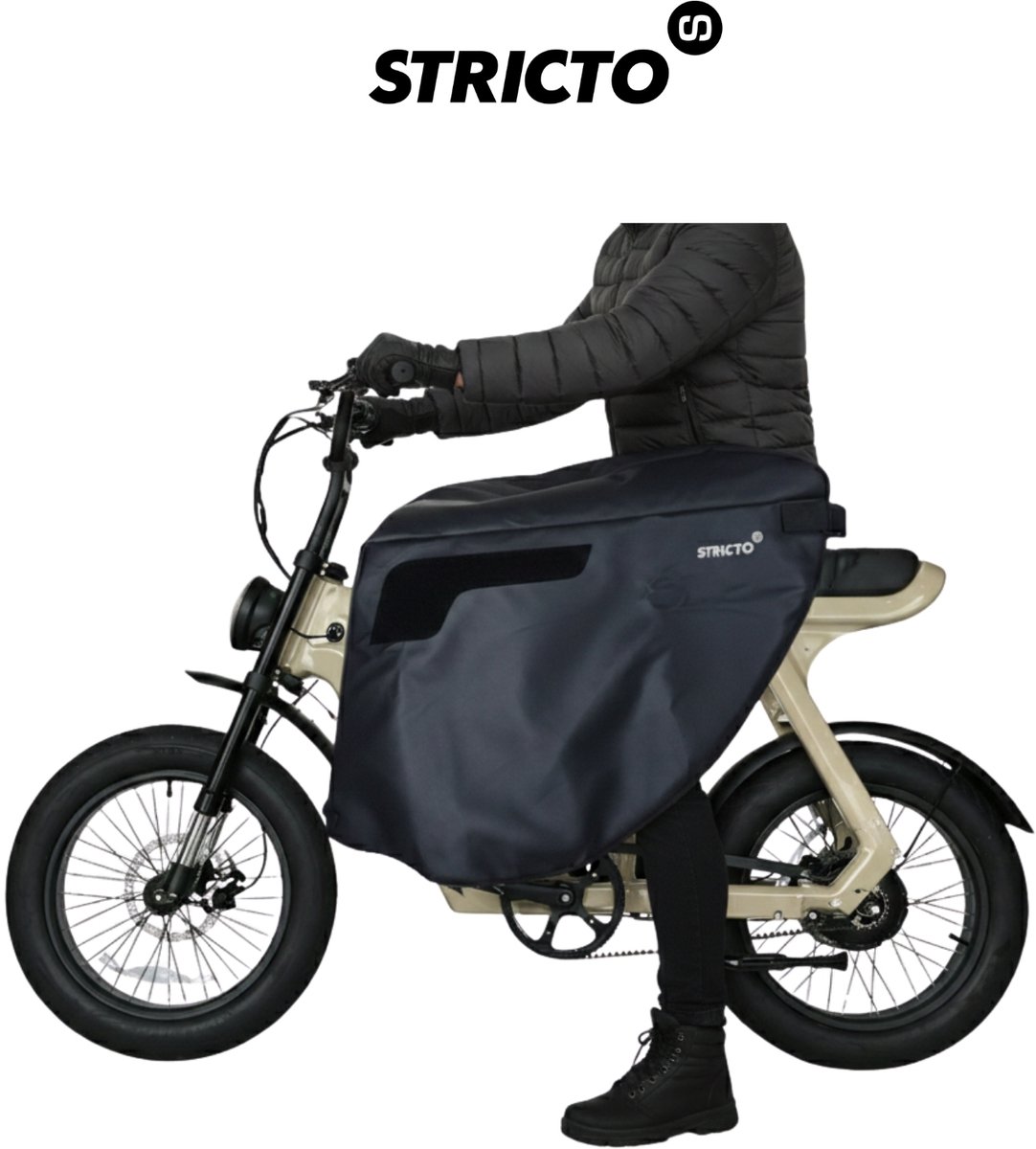 BEST GETEST - Stricto Easy-On Premium Beenkleed – Fatbike – Waterdicht & Winddicht Beenwarmer universeel