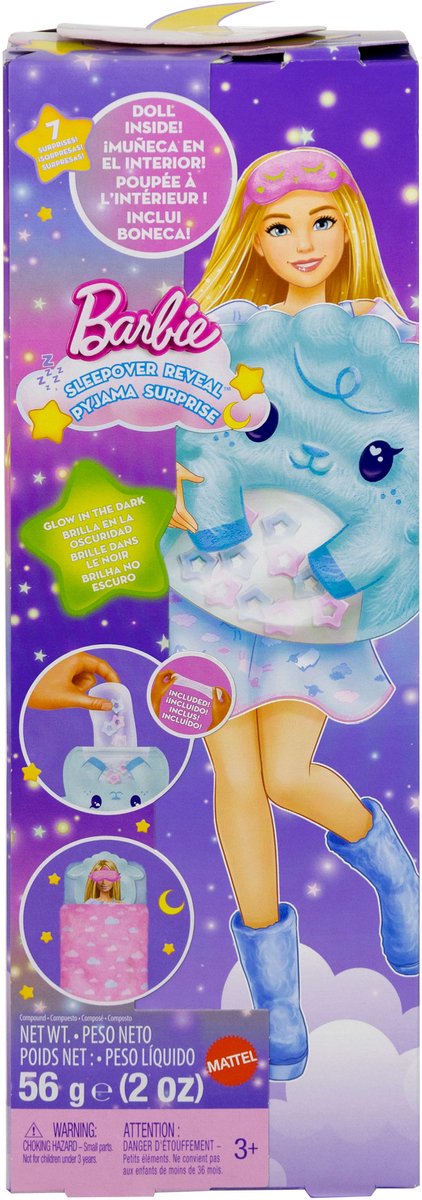 Barbie Sleepover Reveal Doll and Accessories — afbeelding 5