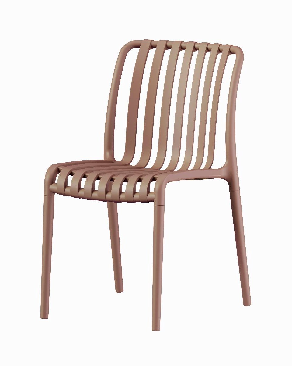 DS4U - Max tuinstoel zonder arm - terracotta
