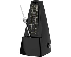 Mechanisch Metronoom Zwart - Hard Geluid Voor Piano - Drum - Viool - Gitaar