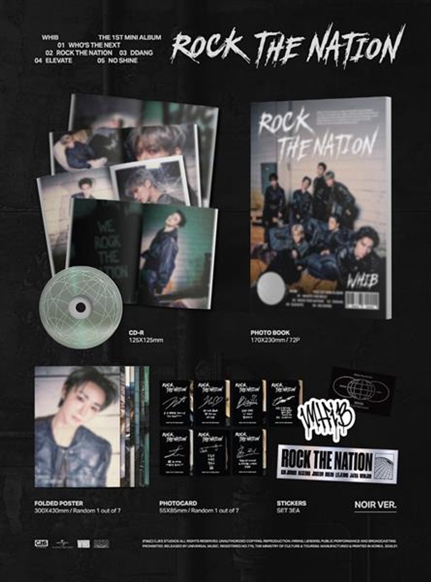 Whib - Rock The Nation (CD)