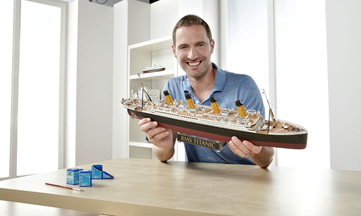 Revell Modelbouwpakket Schepen - 05715 Gift-Set 100 Years Titanic - 1:400 — afbeelding 19