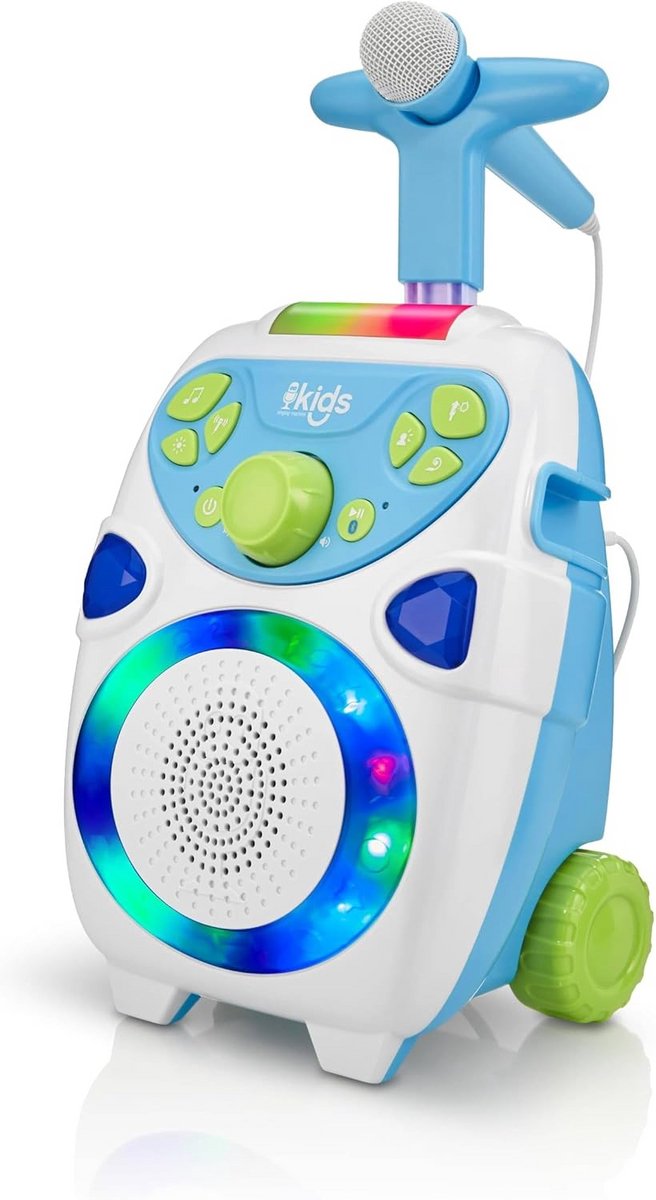 Draagbare Kinder Karaoke Machine met Bluetooth en Lichteffecten