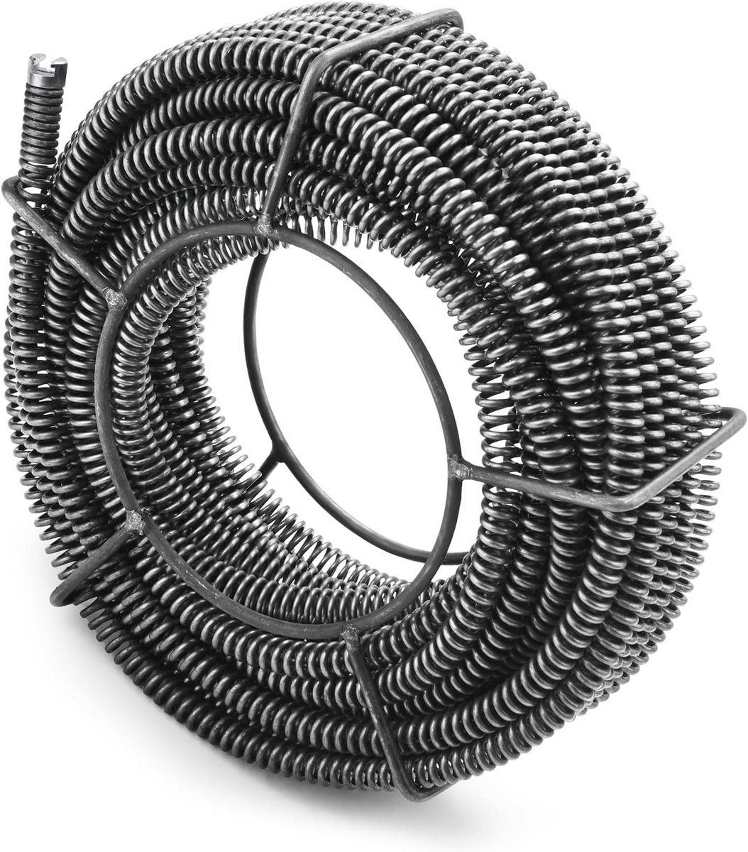 Professionele Buisreinigingsspiraal 16 mm x 8 m voor Afvoeren