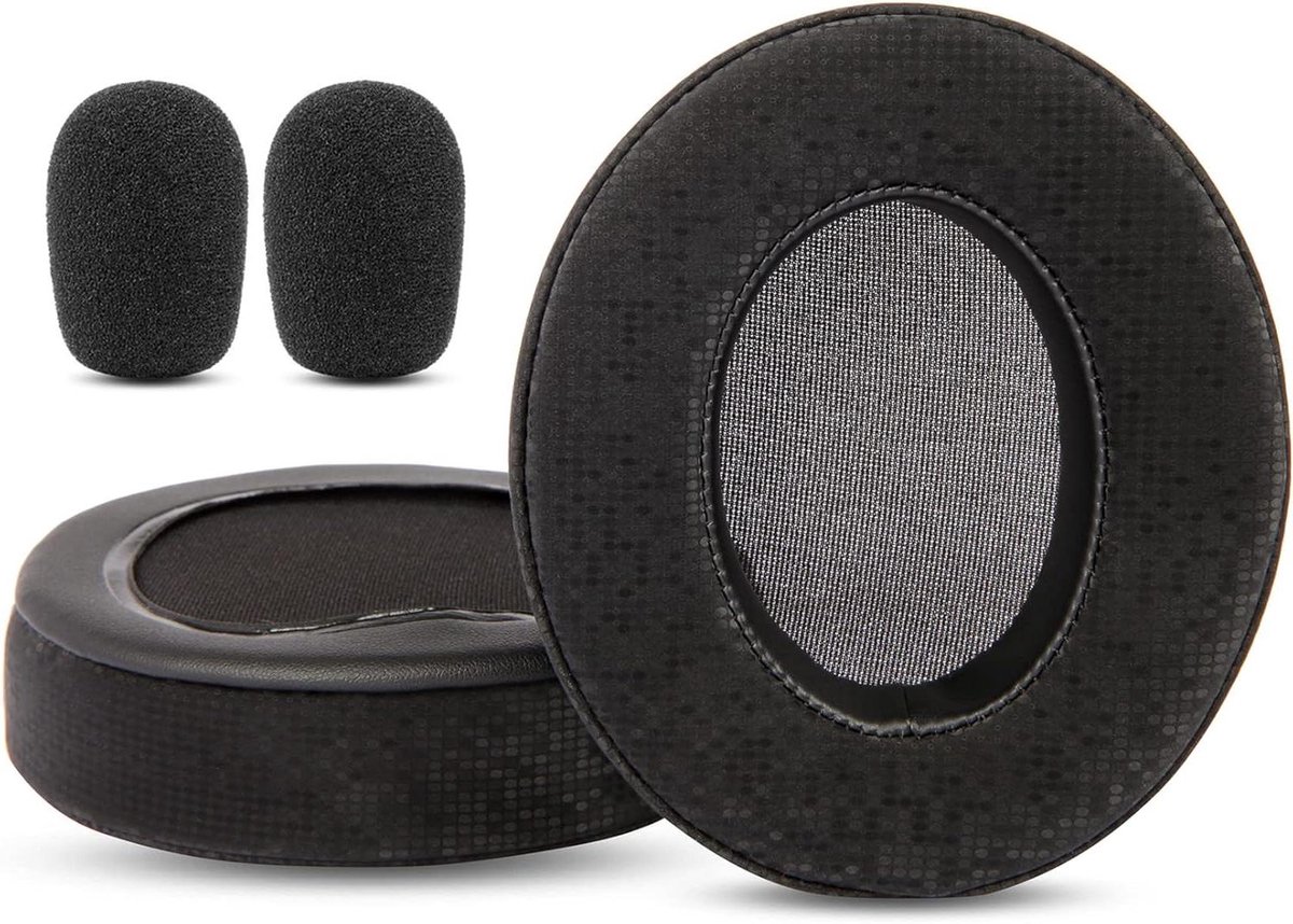 Earpads Vervanging Oorkussens Kussen Gaming Headset Oorbeschermers zwart