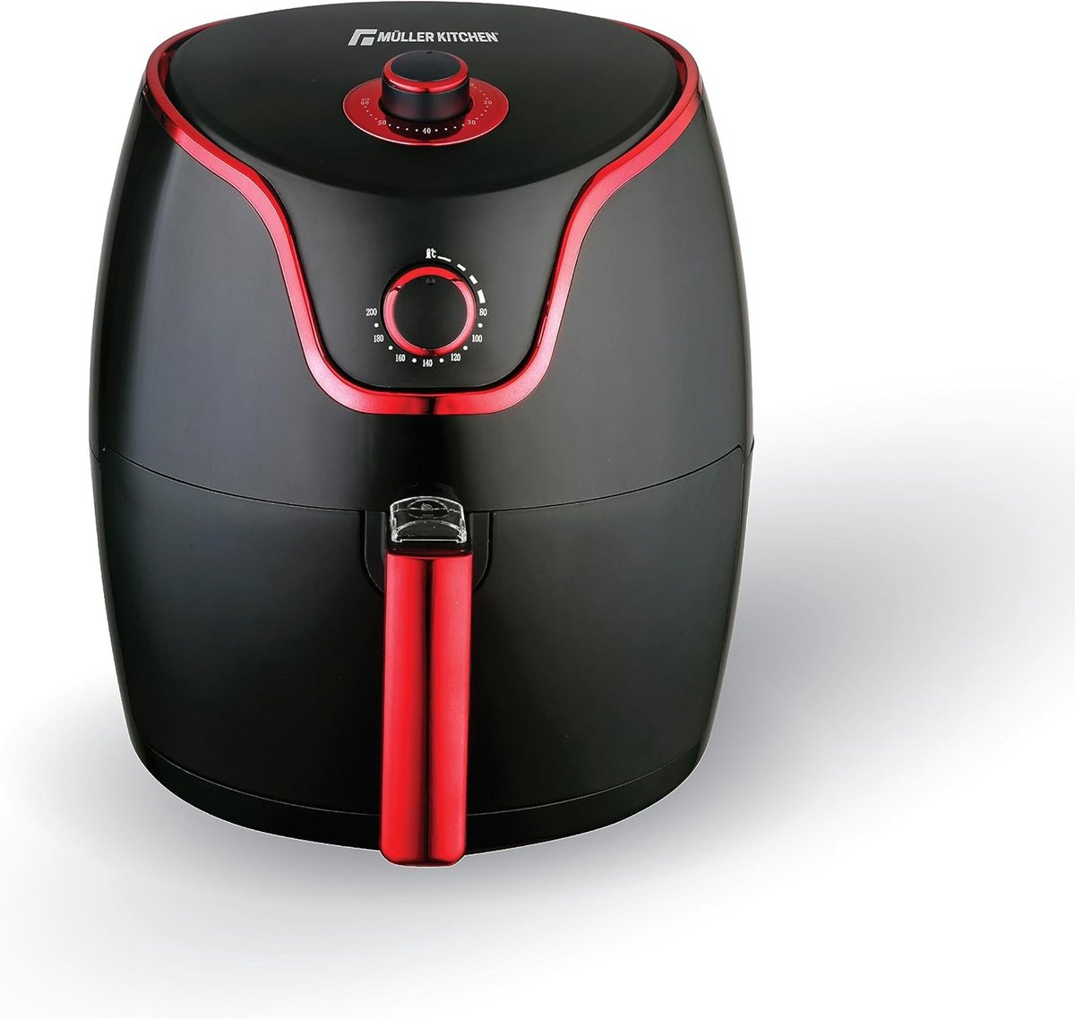 Grote Olievrije Airfryer 7,1 liter, 1700W, voor Gezond Frituren