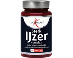 Lucovitaal - Sterk IJzer Complex - 30 capsules - Voedingssupplement