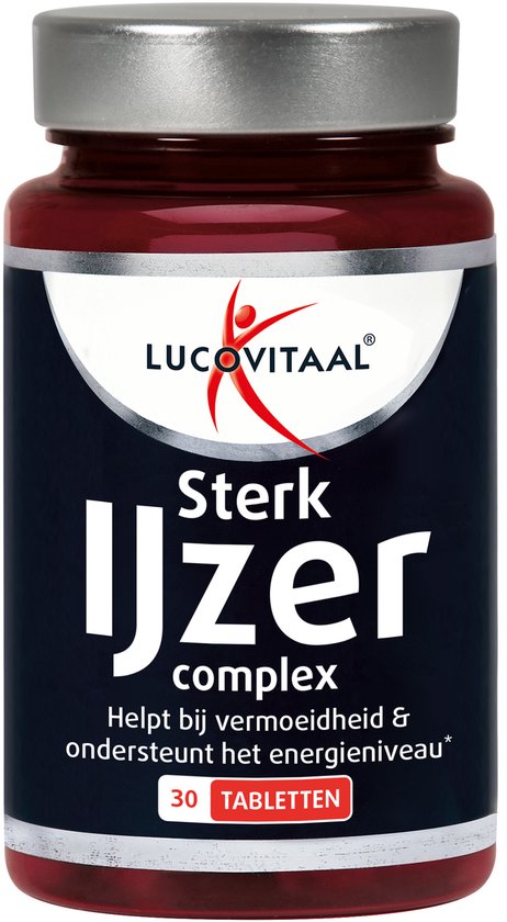 Lucovitaal - Sterk IJzer Complex - 30 capsules - Voedingssupplement