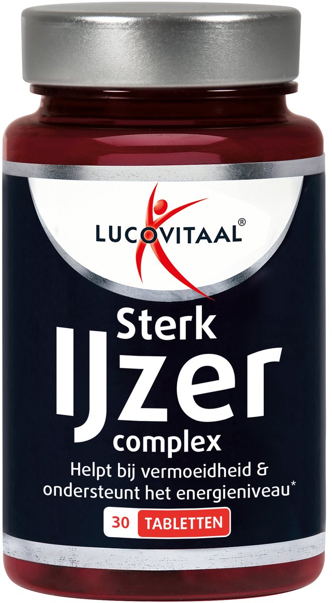 Bol.com Lucovitaal - Sterk IJzer Complex - 30 capsules - Voedingssupplement aanbieding