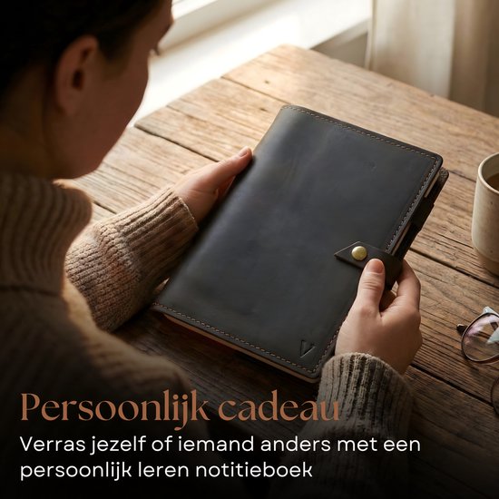 PU lederen Dagboek Notebook, Lege Pagina's Hervulbare Vintage Reizen Notebook Dagboek Cadeau voor Meisjes Jongens Vrouwen Mannen 7,3 x 5,1 Inch-bruin