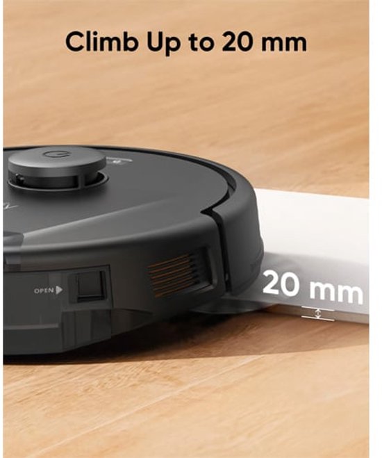 eufy Clean L60 Hybrid Robotstofzuiger met dweilfunctie - Robot Vacuum - 5.000Pa Zuigkracht - Bestuurbaar via smartphone