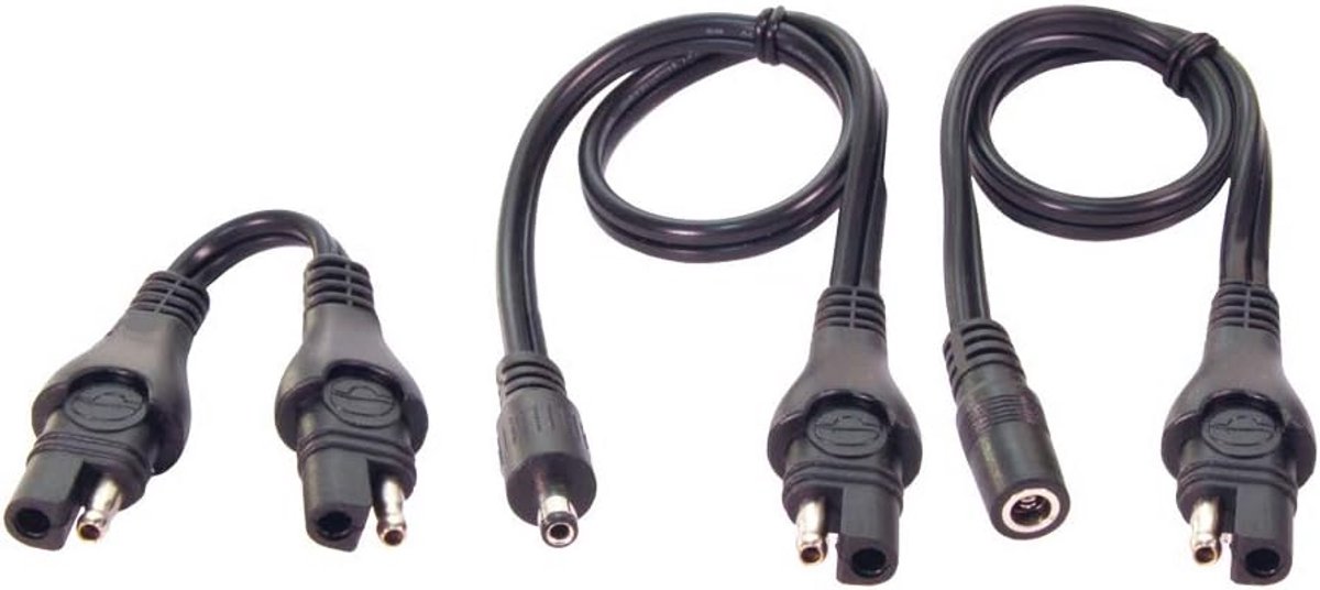 SAE naar DC 2.5 mm Adapter Set - 3-delige Kabeladapter