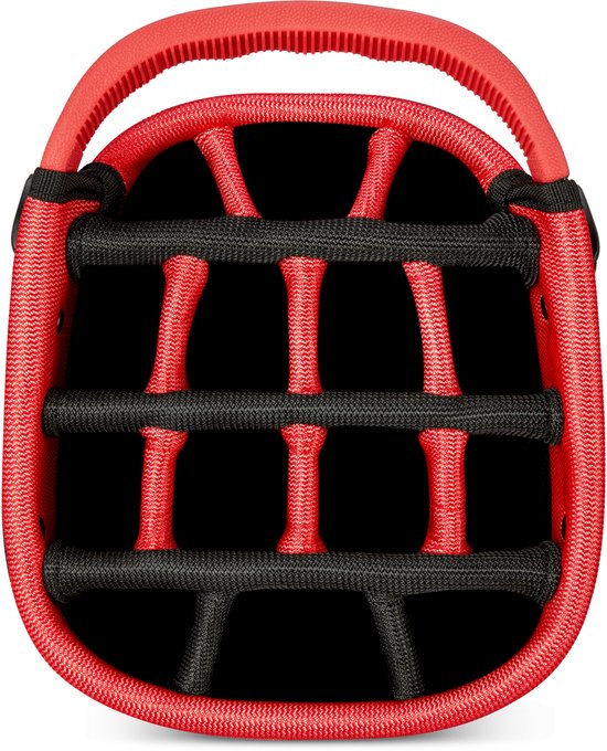 Big Max Dri Lite Hybrid Tour 2 - Waterwerende Golftas - Standbag - Navy Rood van Merkloos — afbeelding 5