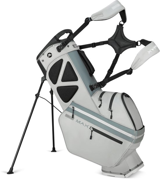 Big Max Dri Lite Hybrid Tour 2 - Waterwerende Golftas - Standbag - Zilver van Merkloos — afbeelding 2