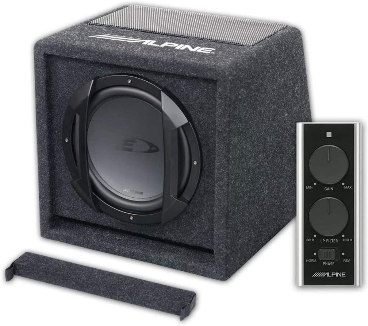 Actieve Subwoofer Kast 20cm 8 Inch Voor Auto - 300W MAX - Basreflex & Gesloten Optie