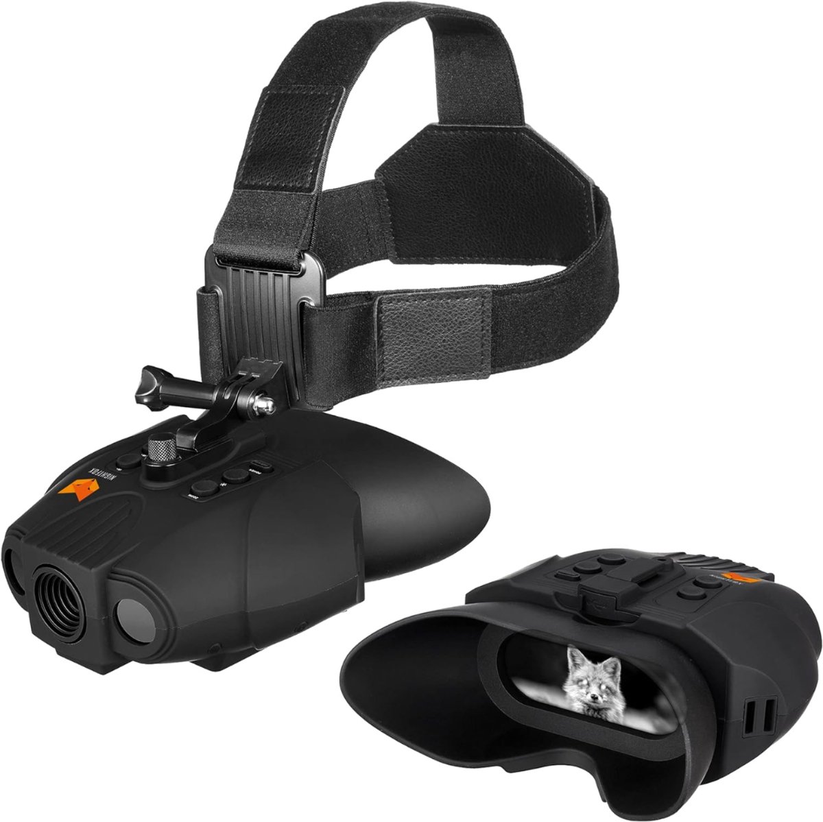 Zyrex® Nachtkijker - Nachtzichtkijker - Infraroodkijker - 10-voudige Zoom - 32 GB Geheugenkaart - Zwart - 17cm x 14cm x 7cm