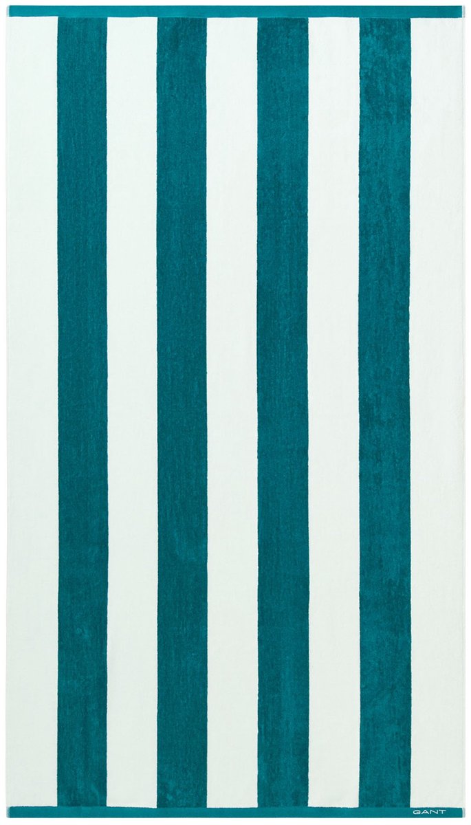 GANT Strandlaken STRIPE BEACH TOWEL 100x180 Set van 1