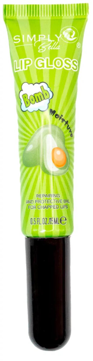 Simply Bella - Bomb Moisture - 01 Avocado - Lipgloss - 15 ml