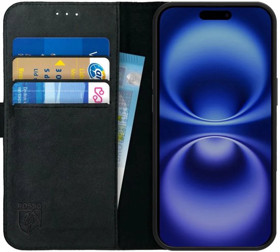 iPhone 16 Pro Max Premium Portemonnee Hoesje - Golven