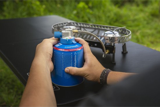 Campingaz Camp & Trek Twin Connect CV Kooktoestel - Stabiel 2x Ø15cm kookoppervlak - 2x 2000 Watt branders van Merkloos — afbeelding 3