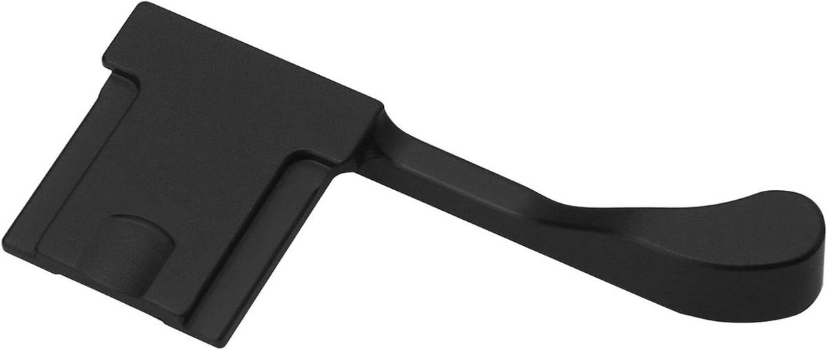 Allecto - Camera Handgreep DSLR - Compatibel met Fujifilm - Aluminium Legering - Zwart - Verbeterde Grip - Duim Omhoog - Metaal - Geschikt voor X-E4 X100F X100V XPro2 XPro3 .