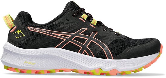 Asics Trabuco Terra 2 - Chaussure de trail - Noir/Rose - Taille 37.5 Femmes
