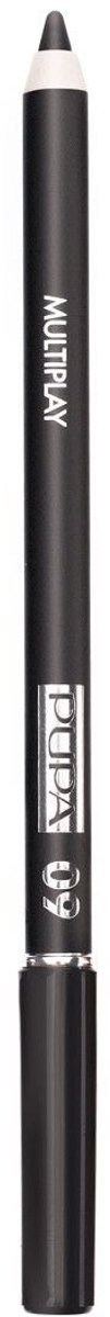 Bol.com PUPA Milano Multiplay oogpotlood - 09 Deep Black aanbieding