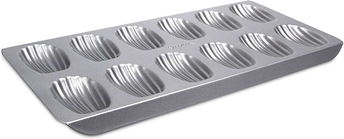 Bakvorm voor 12 Berenklauw of Madeleines - Non-stick Metaal
