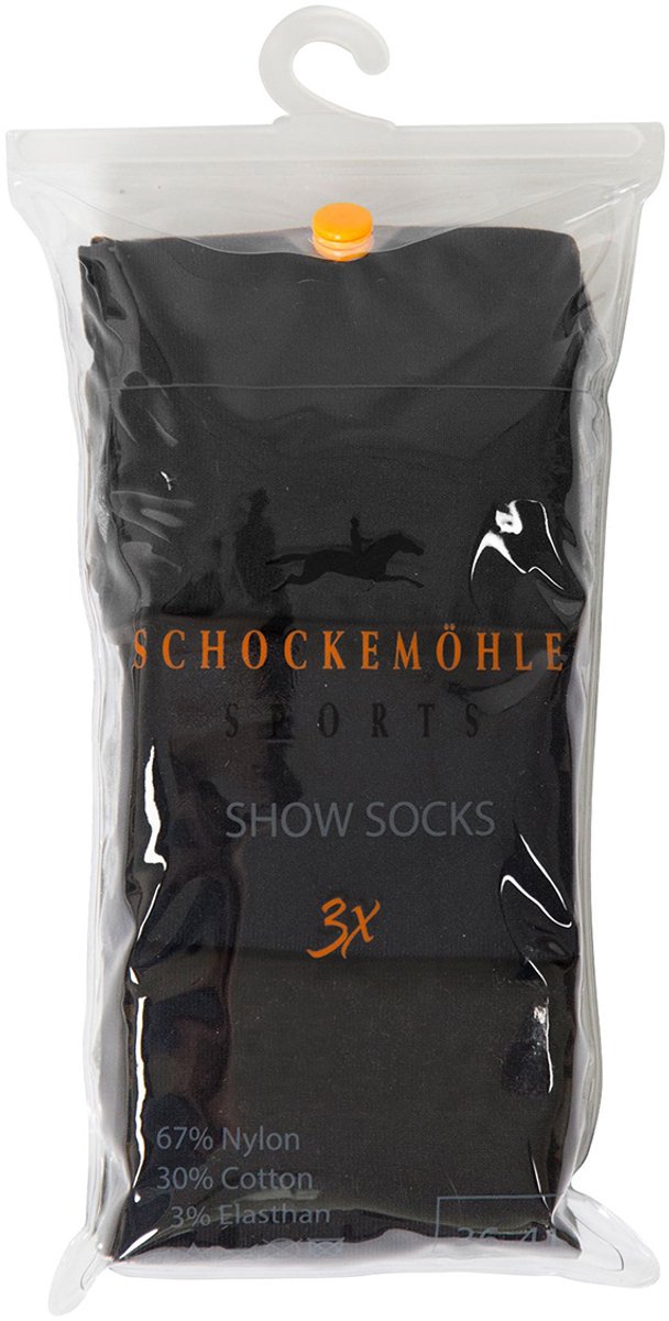 Schockemöhle Paardrijsokken Schockemöhle Zwart
