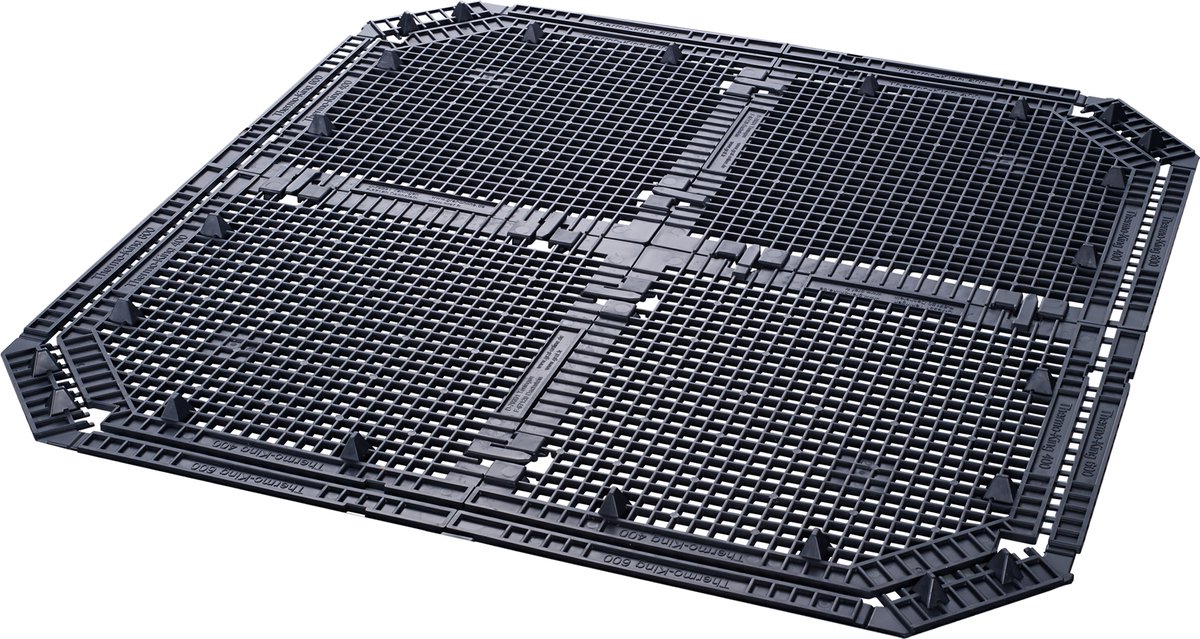 GARANTIA Bodemrooster THERMO- / ECO-KING 600 / 400 L zwart