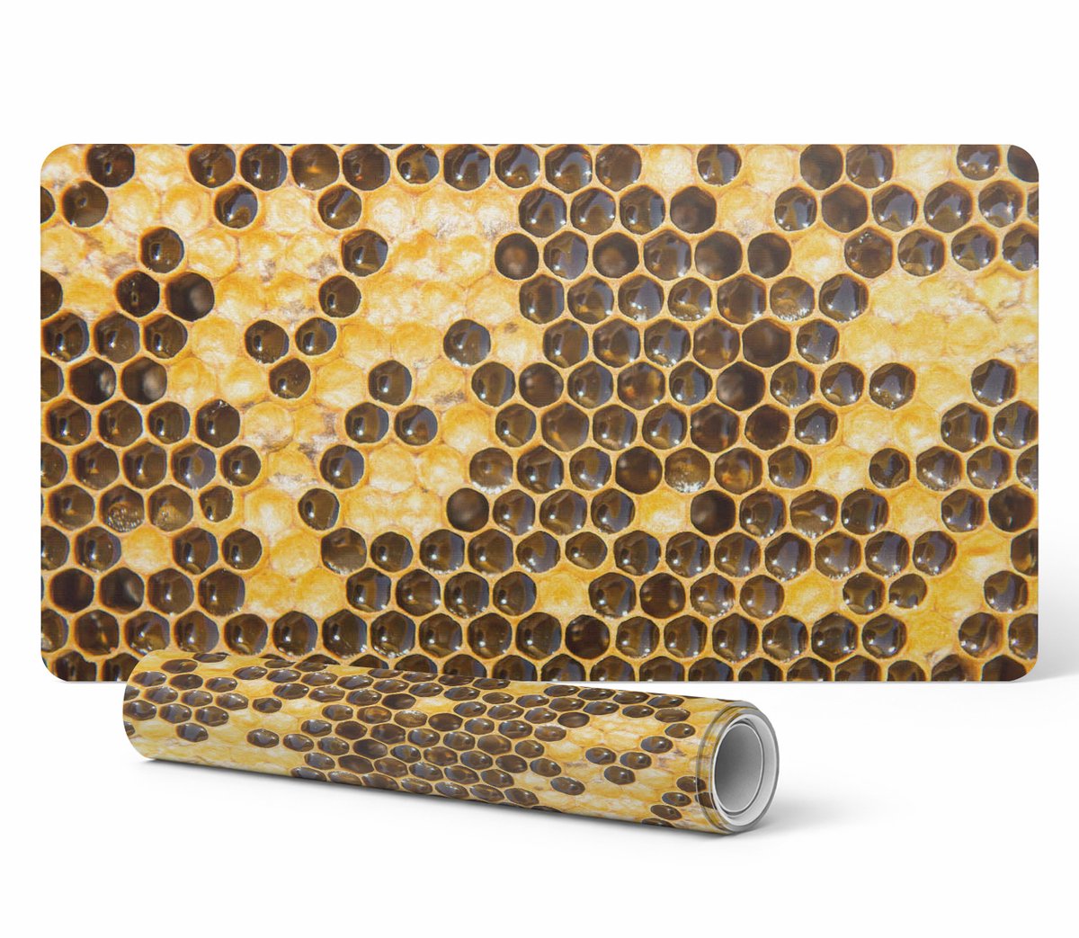 Moderne honingraat muismat ter bescherming, 120x60 cm