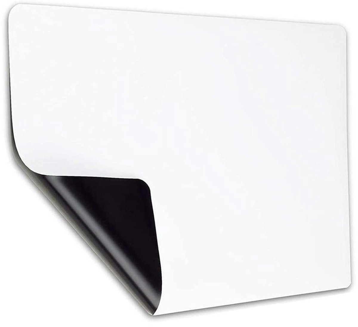 TuseRxln Magnetisch memo bord – Voor koelkast – Herbruikbare boodschappenlijst – 1 stuk – Wit